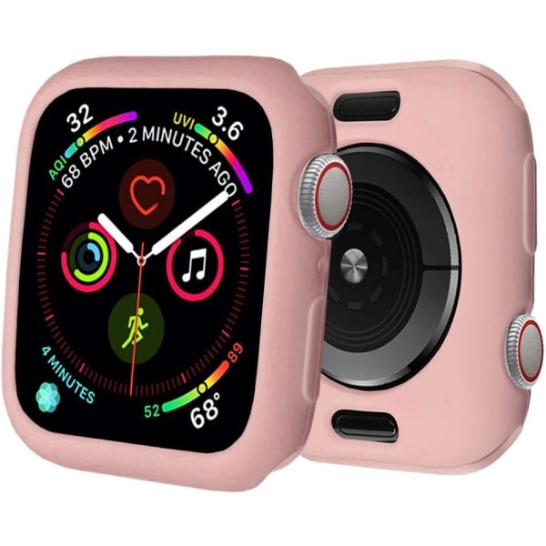 För Apple Watch-fodral 38 mm Serie 3/2 Mjukt 7- sand pink 38 mm