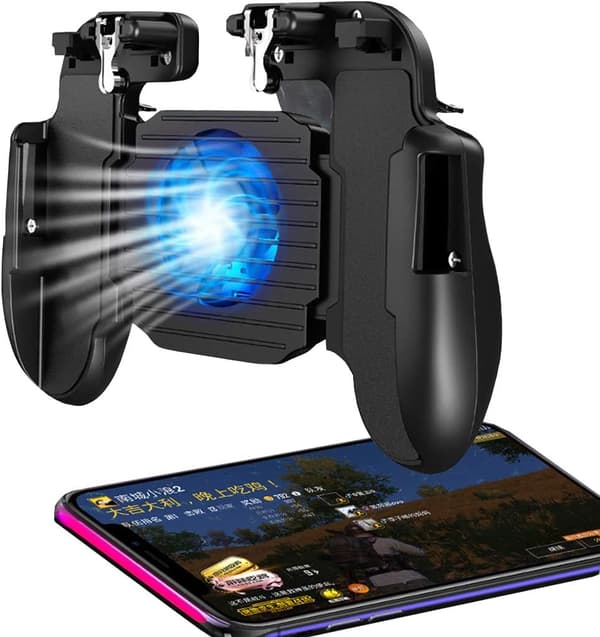 2025 Seneste Model PUBG Mobilspil Controller til Telefon iOS, Android Gaming Controller Køleventilator, Telefon Gaming Trigger til Pubg Fortnite/R