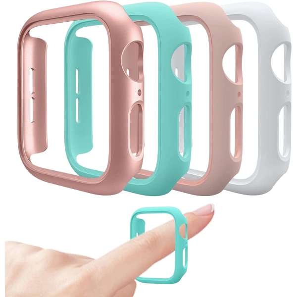 4-pack kompatibel för Apple Watch Case 45 mm 4-Pack 2 45mm