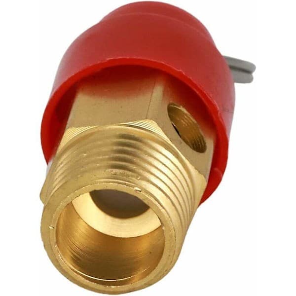 1/4 BSP sikkerhetsventil, luftkompressor trykkbryter, 145 psi, 8,8 bar