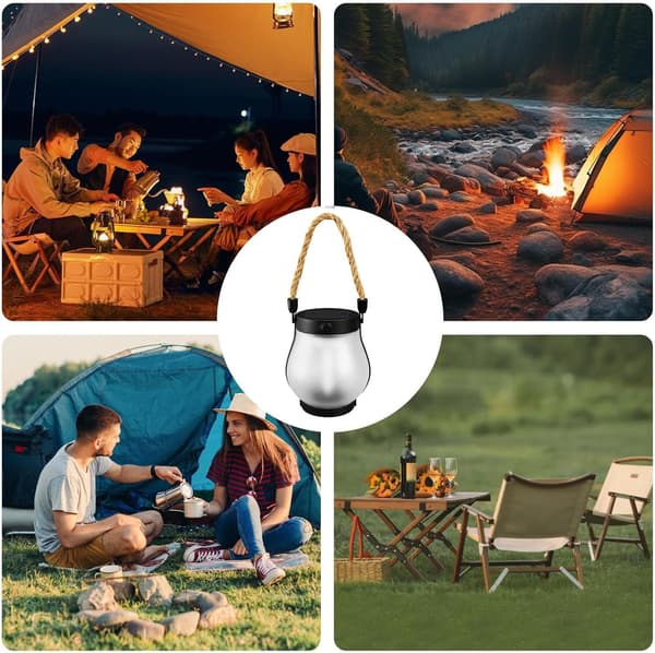 Solar Flame Lights - Dansande Flamma Sollykta