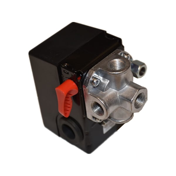 Högkvalitativ, helt ny 5140112-24 tryckströmbrytare för luftkompressor för Craftsman 175/145 PSI 1WC95 1WC95 919-16777 ¼” FNPT