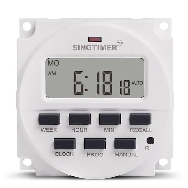 618SH-1 1 sekunds ugentlig programmerbar digital timer tænder og slukker automatisk mikrocomputer