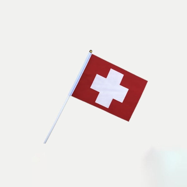 National Gusty flaggan skaka flaggan Switzerland 20 Noodle Flag