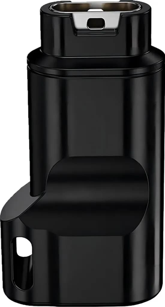 USB-C-adapter til opladning af Garmin-ure, sort