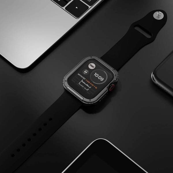 Robust Apple Watch Case 40Mm Series Se 6/5/4 med skärmskydd Black 40mm