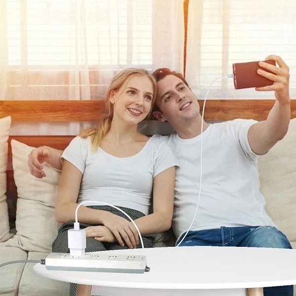 20W iPhone-laddare (med kabel) - Stöder PD3.0 snabbladdning (EU-version)
