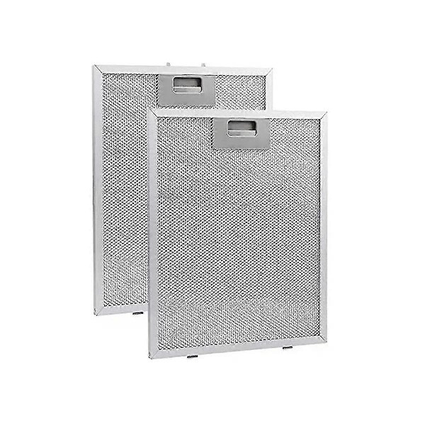 2 stk. emhættefilter fedtfilter emhætte fedtfilter emhætte ventilation aluminium ventilatorfilter net