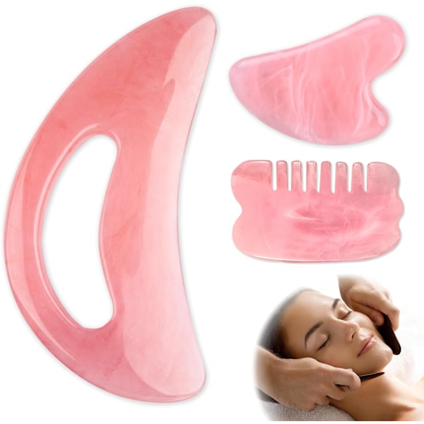 2025 Senaste Modell Stor Gua Sha Massageverktyg, Kroppsskulpteringsverktyg, Gua Sha Ansiktsverktygsset, Massageskrapa, Gua Sha Kam,