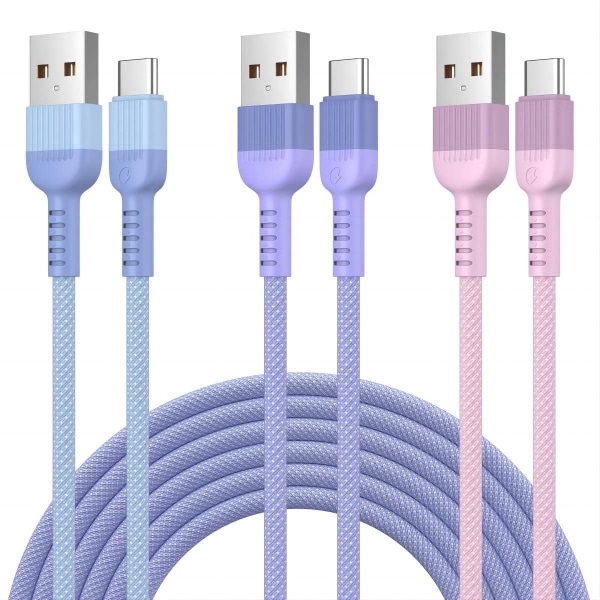 USB Type C-kabel för kvinnor Snabbladdningskabel, snabb