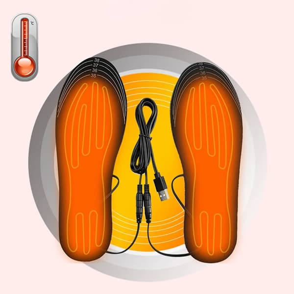 Genopladelige varmepuder Sort 40-46