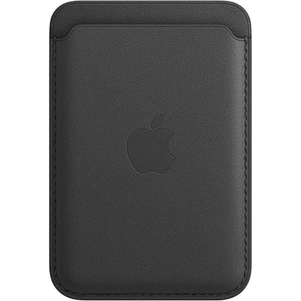 Apple iPhone kudottu lompakko MagSafella, musta