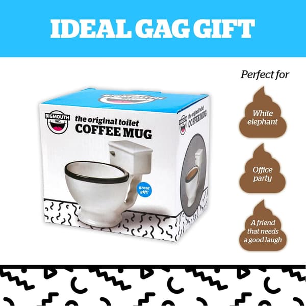 Den originale toalettkoppen - Morsom kaffekopp - 355 ml