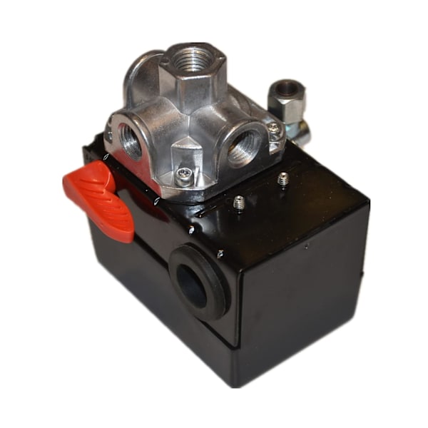 Högkvalitativ, helt ny 5140112-24 tryckströmbrytare för luftkompressor för Craftsman 175/145 PSI 1WC95 1WC95 919-16777 ¼” FNPT