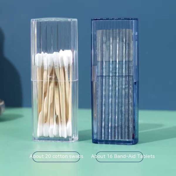 Bärbar case i plast (4 st) - multifunktion