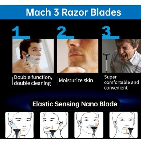 Mach 3 48-pack ersättningsblad