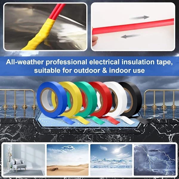Eltejp 6-pack 16mm x 10m