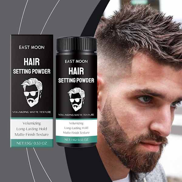 2025 Senaste Modell Herr Matt Styling Puder Lat Hårstyling Fluffig Hög Topp Uppfriskande Styling Hår