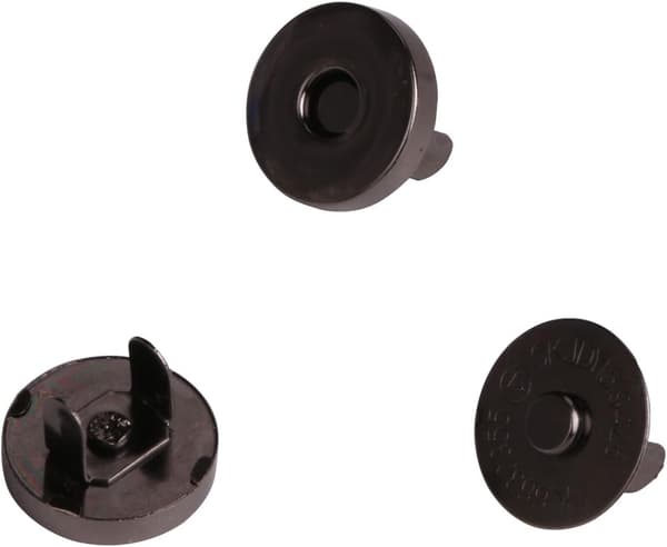 Magnetiska tryckknappar för väskor, 6-pack, 18 mm