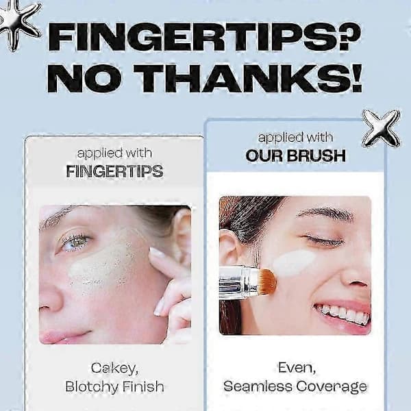 Vit - Föränderlig Foundation Stick Natural
