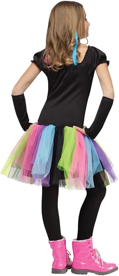 Fun World jenter Funky Punky Bones Small 4 - 6