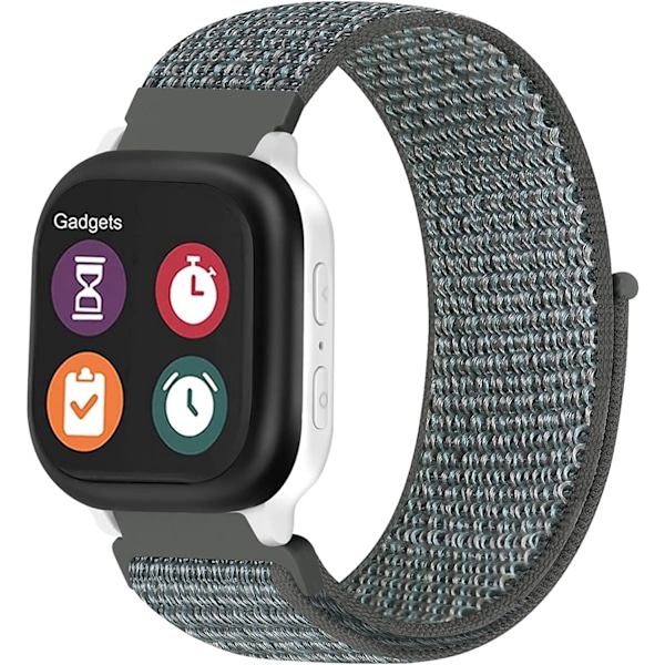 Sport Loop Band Kompatibel med Apple Watch Band 49mm 45mm storm grey 38MM/40MM/41MM