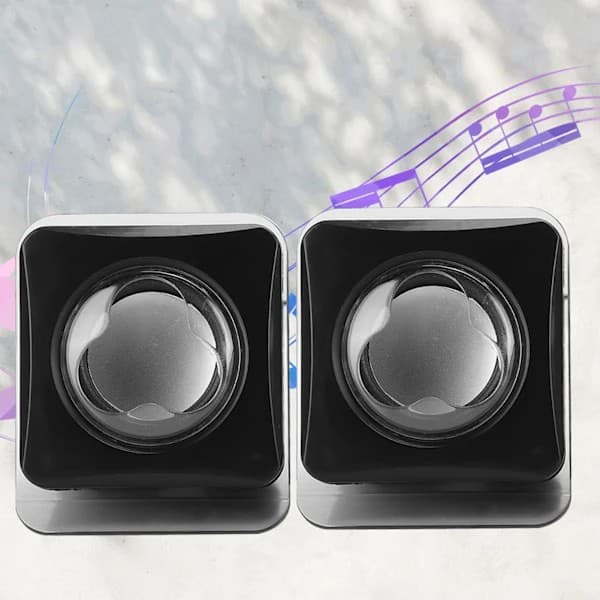 Mini USB2.0 Computer Stereo Musik Multimedia Højttaler
