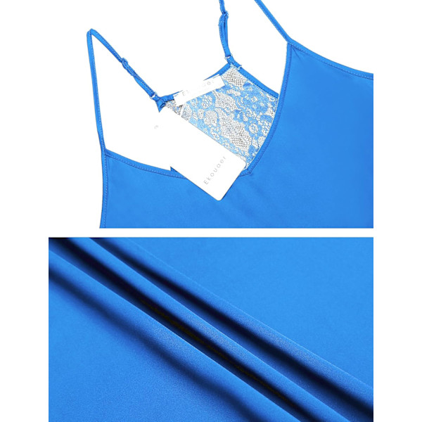 2025 Senaste Modell Sovkläder Dam Sexiga Satin Pyjamas Underkläder Spets Cami Shorts Set Nattkläder XS-XXL
