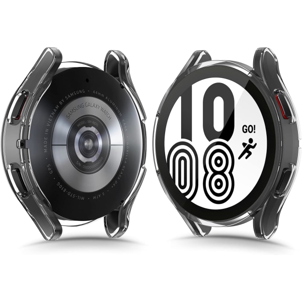 4-pack skärmskydd kompatibelt med Samsung Galaxy Watch 4 44mm, Mjukt