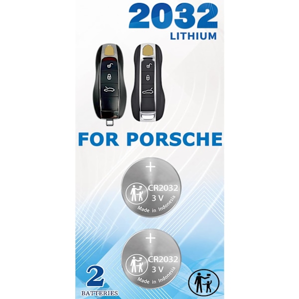 Startpaket Nyckelbricka Batteribyte för Porsche passar 2010-2021 Panamera Cayenne Cayman 911 Boxster Macan 718 Tacan Smart Key F