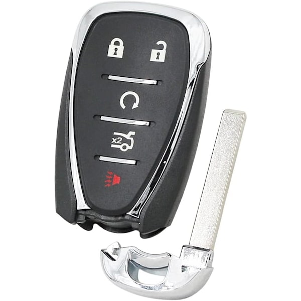 Bilnyckel Fob för Chevy Malibu Cruze Camaro 2016 2017 2018 2019 2020 2021, Proximity Smart Nyckellös Ingång Fjärrkontroll, 433MHz ID46