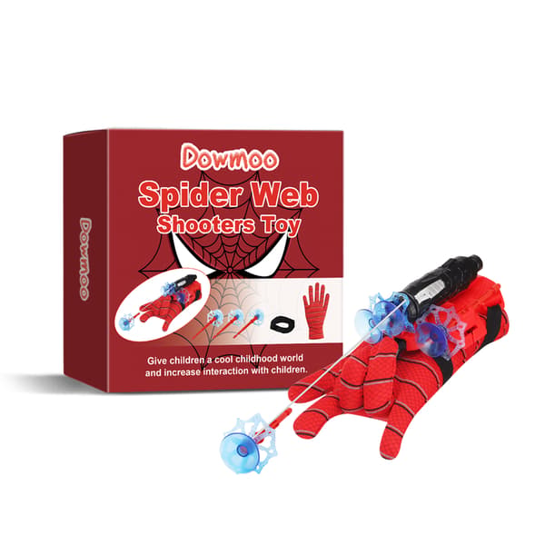 Spider Web Skydelegetøj Julegave Bærbart Sjovt Katapult Skydelegetøjssæt