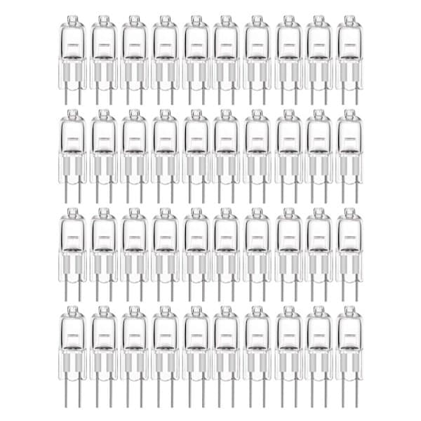20-pack G4 halogenlampor 10W 12V - Varmvit