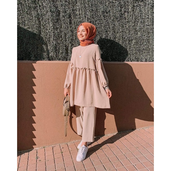 Eleganta muslimska klänningar för kvinnor Klänning Top Dam Abaya S style1  88d6 | S | style1 | Fyndiq