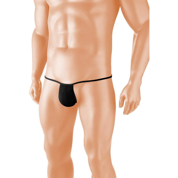 2025 Senaste Modell Herr Badkläder Underkläder Heta Män Jockstrap Mesh Låg Midja Bekväma Stringtrosor (Storlek 26\"-38\") Svart One Size