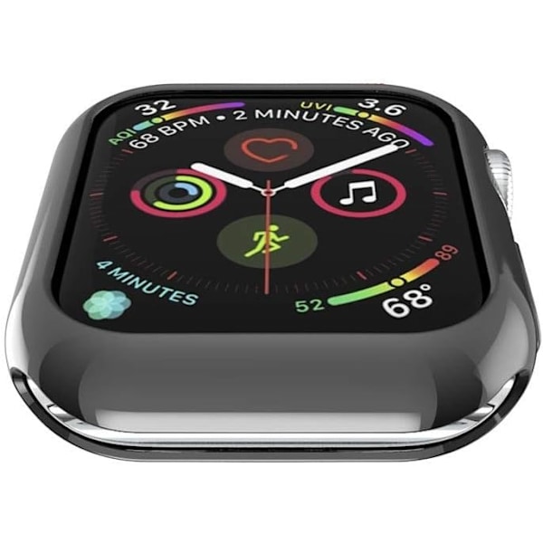 För Apple Watch Series 5/4 44mm Plätering Rund Black