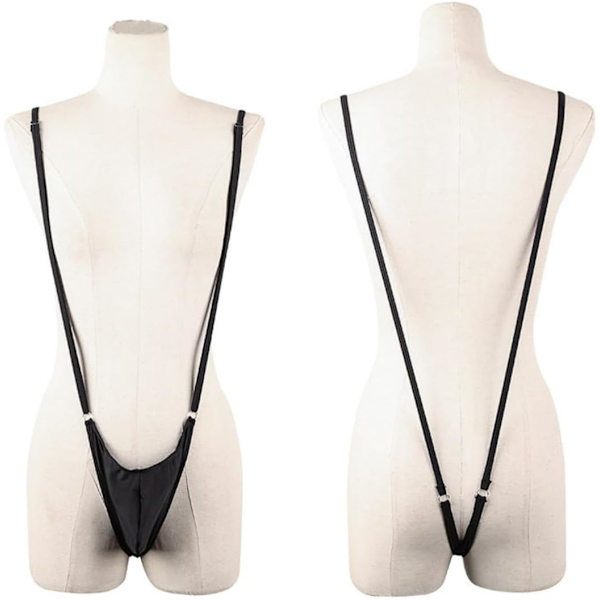 2025 Senaste Modell Herrunderkläder Jock Straps För Män Stringtrosor Sexiga Trosor Roliga Underkläder Mankini Justerbar One Size Svart