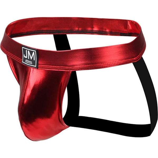 2025 Senaste Modell Herrar Jockstrap Atletisk Support Jockstrap Trosor Underkläder Manliga Kalsonger Jock Strap 295red Large