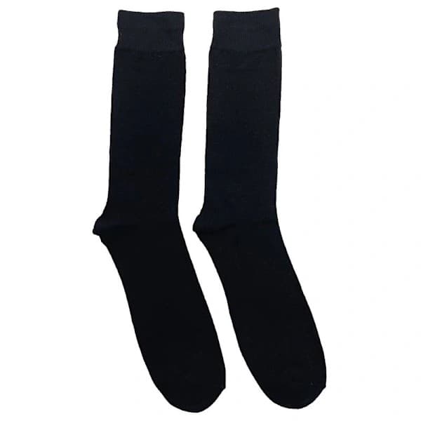 Bambusfibersokker, 10 par (sort), sort, størrelser 39-42
