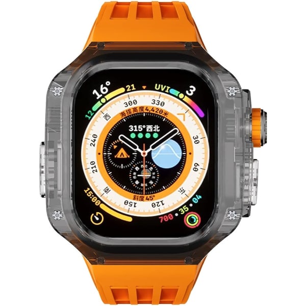 Modifieringskit för Apple Watch Ultra Band 49mm Orange A 49mm