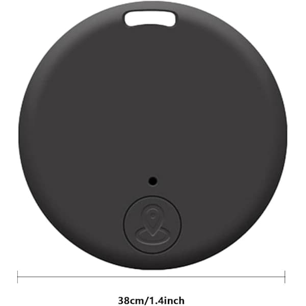 4 stk. GPS-tracker Smart Locator med Bluetooth, Mini trådløs tracker, nøkkel