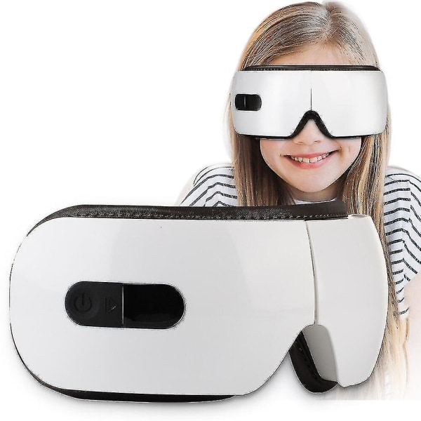 Smart elektrisk ögonmassageapparat Varm enhet för trötta ögon Ögon Anti-rynkor|hembruk Skönhetsapparater