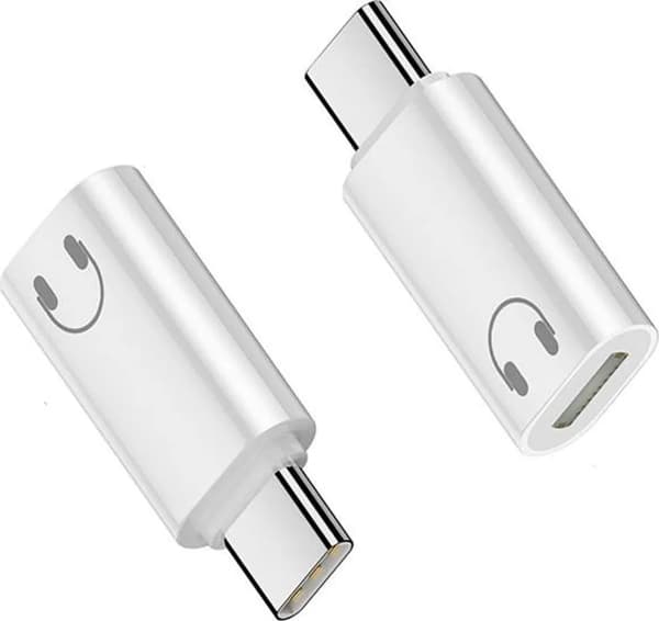Lightning til USB-C-adapter for hodetelefoner, samtaler, lyd