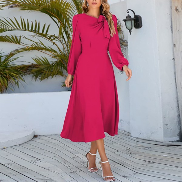2025 Senaste Modell Cocktailklänningar. Sexig Off Shoulder Bodycon Klänning för Damer Elegant Volang Slits Kvällsfest S-2XL