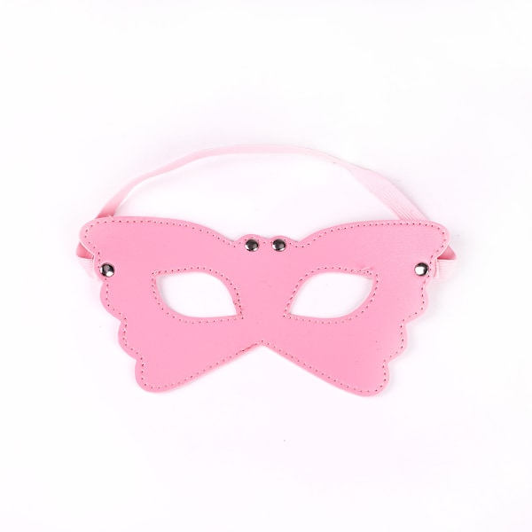 3 Vuxenprodukter Roliga Ögonmasker i Läder med Fjärilsdesign