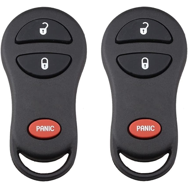 Ersättningsnyckel för 2002-2005 Dodge Ram Truck 1500 2500/2001-2004 Dakota/2001-2003 Durango/2001-2003 Grand Caravan Keyless Ent