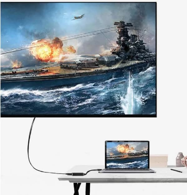 USB-C–HDMI-sovitin 4K HD -resoluutio, USB-C–HDMI-kaapeli