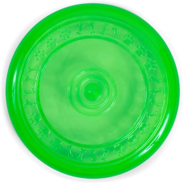 Frisbee hundleksak i gummi - BLÅ