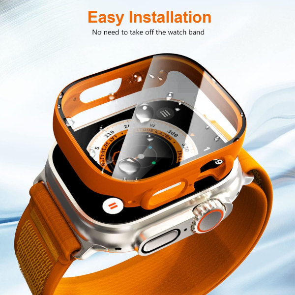 Bumper Case för Apple Watch Ultra Orange 49mm