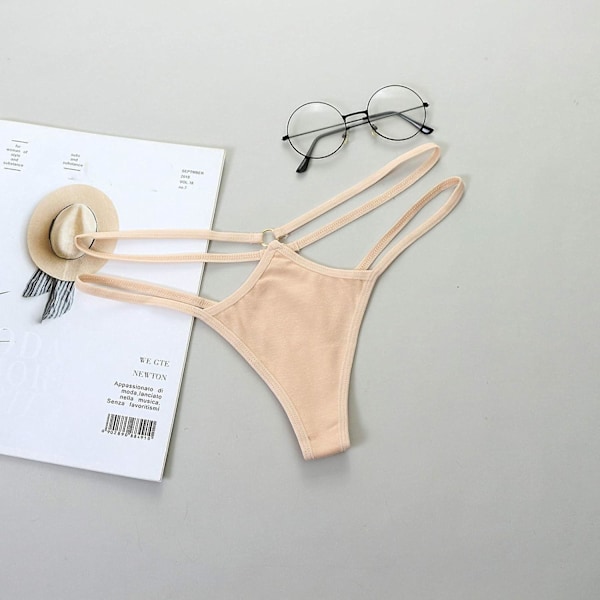2025 Senaste Modell Damen Sexiga Underkläder Tanga G-String Mini Strings Riemchen Tanga Stringtangas Reizwäsche Trosor High-Waist T-Stri